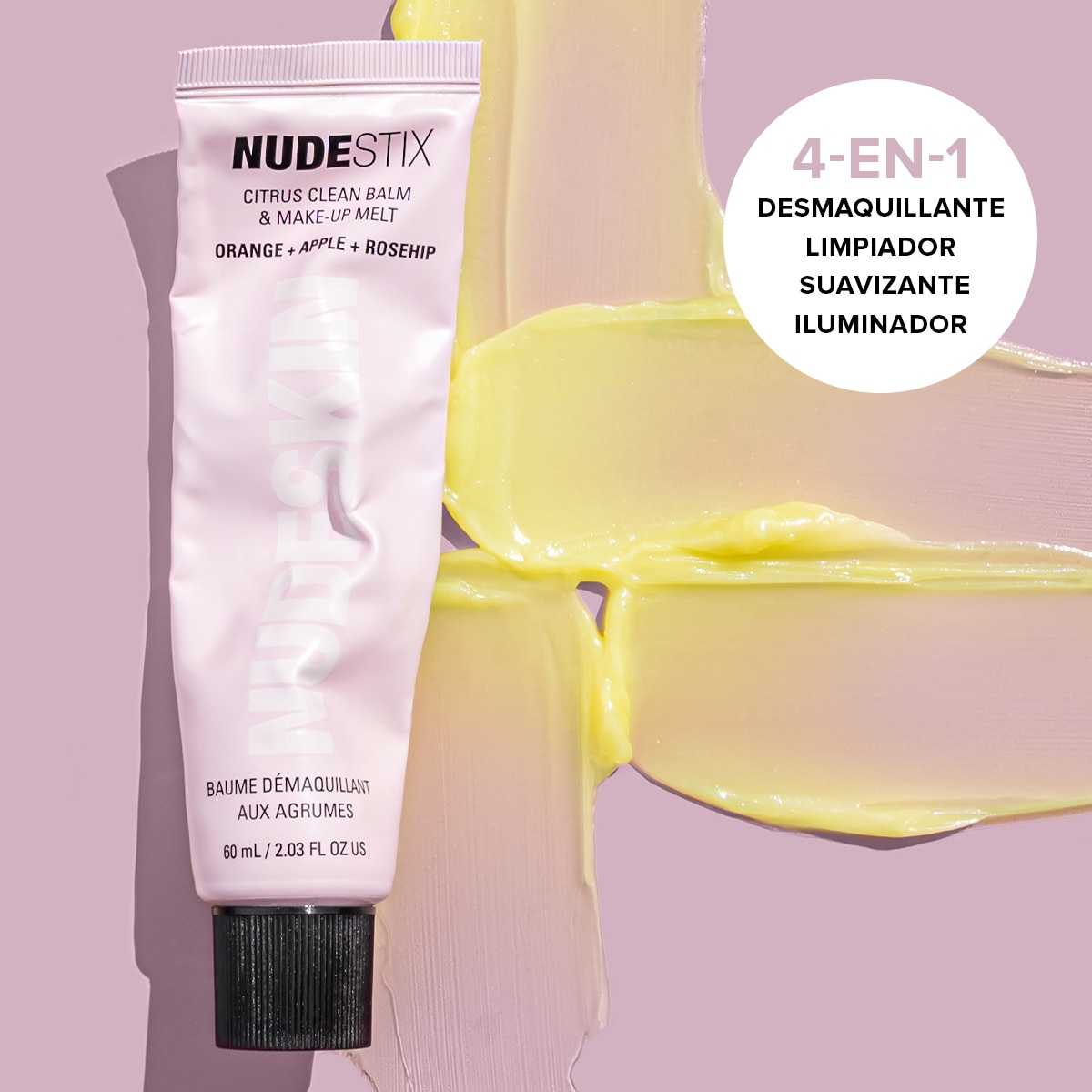 NUDESKIN CITRUS CLEAN BALM & MAKE-UP MELT (DESMAQUILLANTE FACIAL)